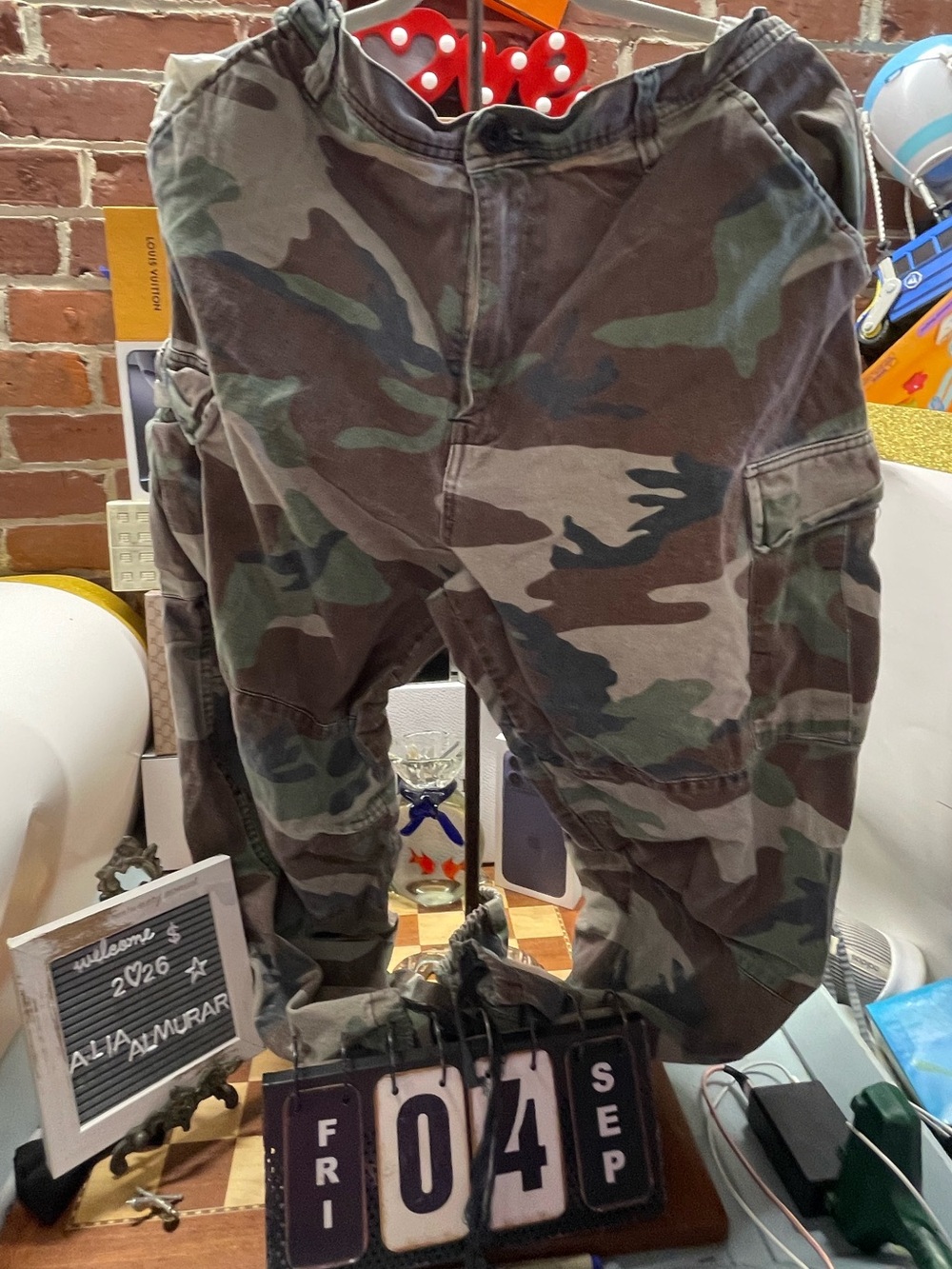 Vintage camo pants